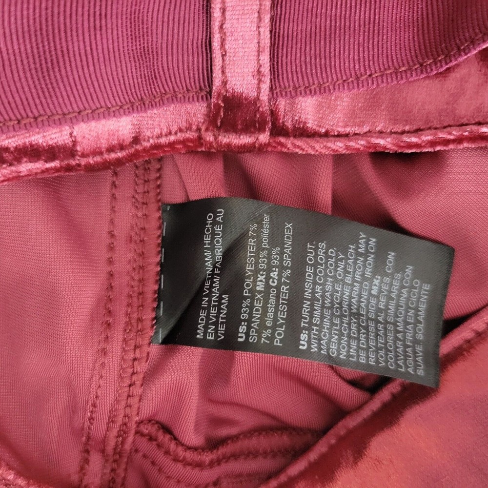 NWT THE STRAIGHT ANKLE Women's Utility Straight Crop Pants Dark Sangria Size 0 - Picture 12 of 12